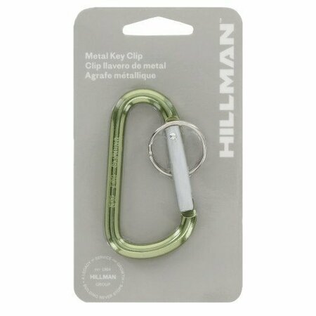 Hillman Aluminum Assorted Carabiner, 5PK 701287